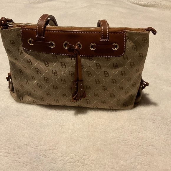 Dooney & Bourke Monogram Satchel Bag - Picture 10 of 12